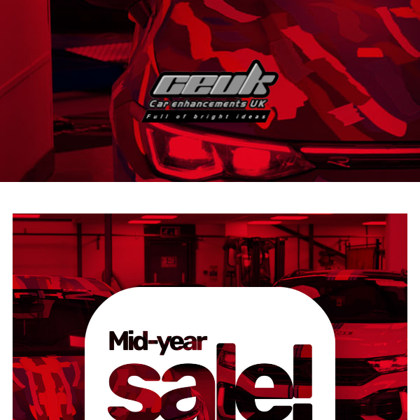 Mid Year Sale - NOW LIVE!