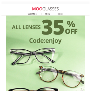 🎉 Don't Miss! Get All Lenses 35% OFF!