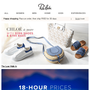 ◈ Chloé & More Luxe ◈ $399 Shoes & $799 Bags ◈
