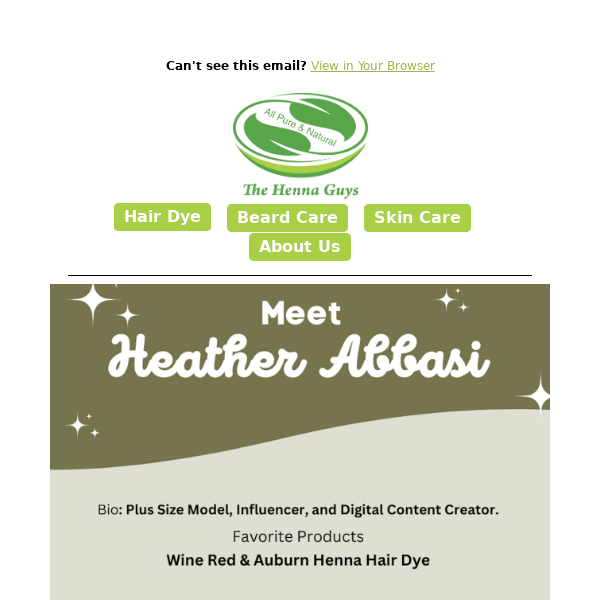 Meet Heather Abbasi 👋