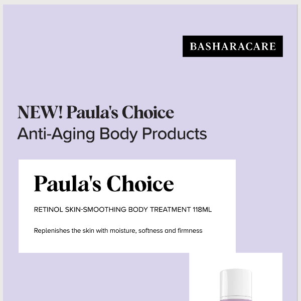 NEW! 💥 Paula's Choice Anti-Aging Body Products