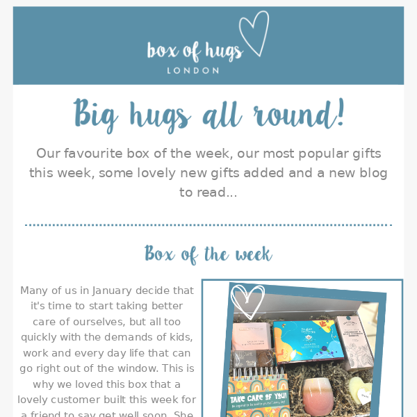 Our Favourite box this week is...