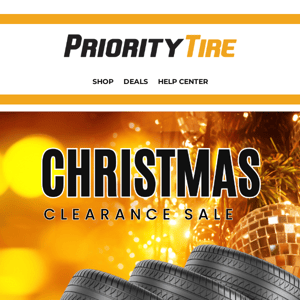 Save Big on Tires Now: Christmas Clearance Sale! 🚨