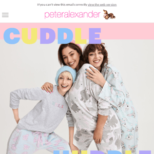New PJs for every bunny!