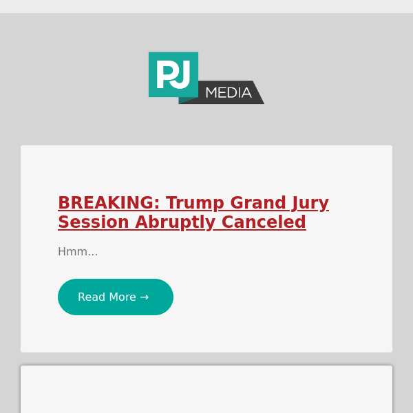 BREAKING: Trump Grand Jury Session Abruptly Canceled