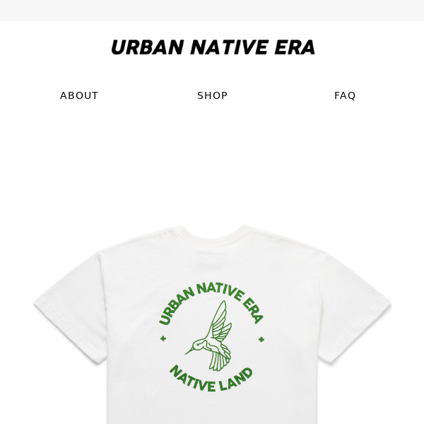 Our NEW 'Native Land' tee is here!