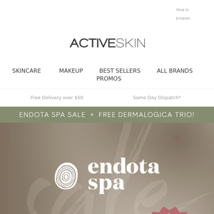 ENDOTA SPA FLASH 🔥 20% OFF + Free Gift!