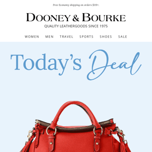 Today’s Daily Deal: The Sorrento Large Satchel.