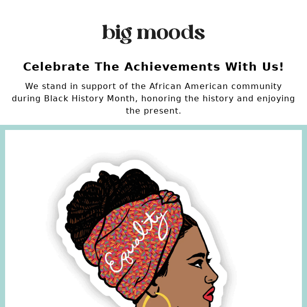 Featuring Black History Month Stickers!