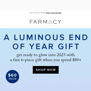 Glow into 2023 with this free gift