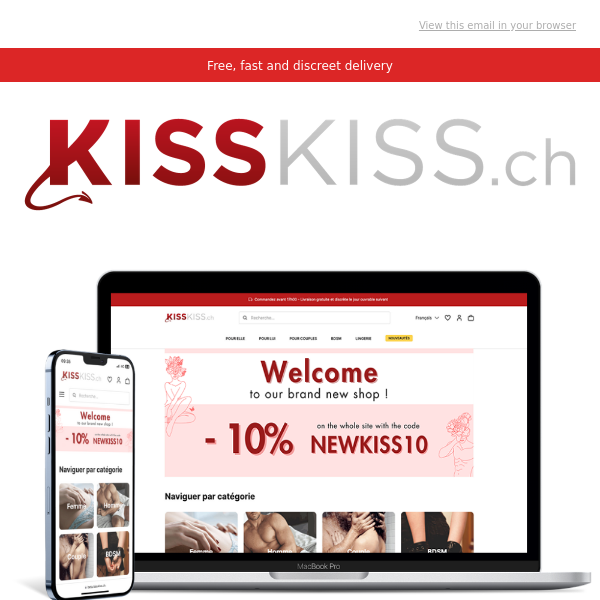 NEW WEBSITE ! KissKiss is getting a makeover 🥳