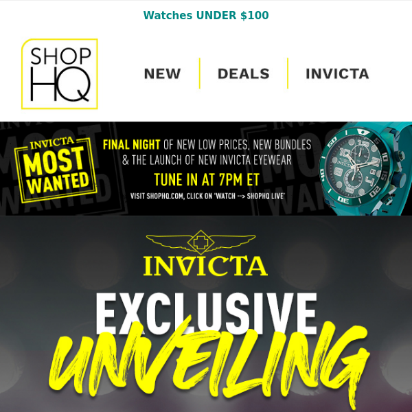 🚨 INVICTA UNVEILING: Get the New Ocean Warrior – Tune in Now