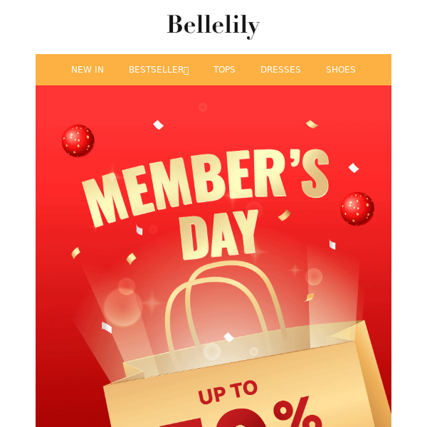 Member's Day😘VIP Discount Refreshed☘ More save for you!