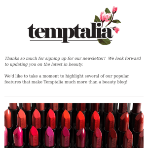 Welcome to Temptalia!