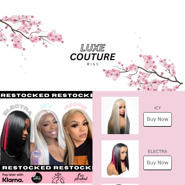 Must have lace wigs: JUST RESTOCKED ♥️