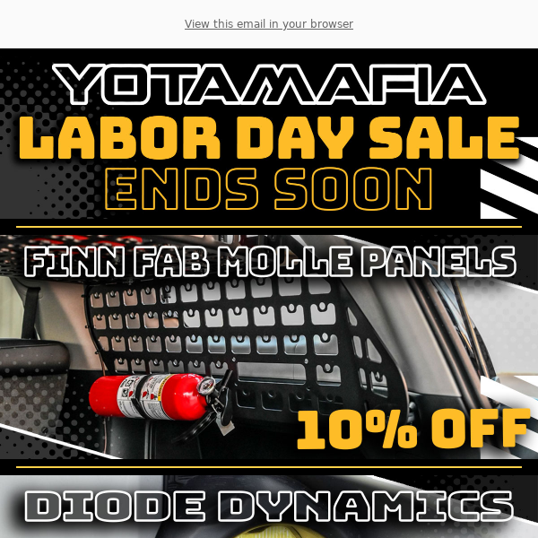 YM | Labor Day Savings Are Ending Soon!