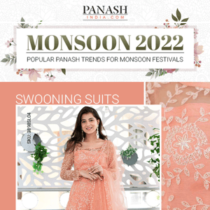 🌧️Celebrate Monsoon Festivities with Most Loving Trends At Panash🎉