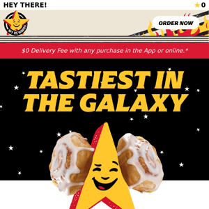 The tastiest offer in the galaxy! ⭐