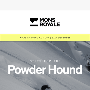 Mons Gift Guide: The Powder Hound