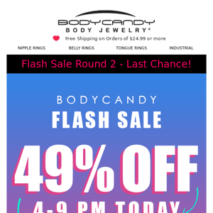 Your 49% OFF goes *POOF* at 9pm