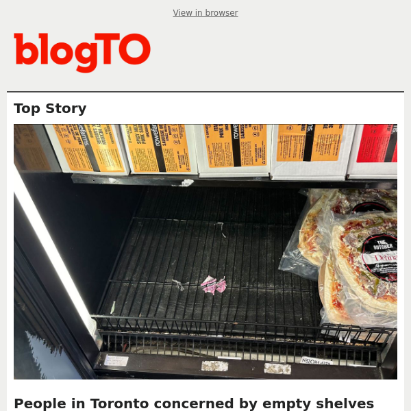 The latest from blogTO