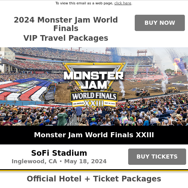 Monster Jam is Back #ORLANDO **discount code**