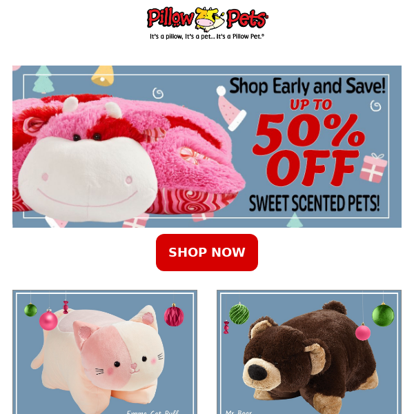 Up to 50% OFF Sweet Scented Pets! 😍