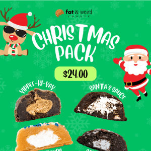 🎅🏻 Christmas Edition Cookie Pack + NEW Cookies