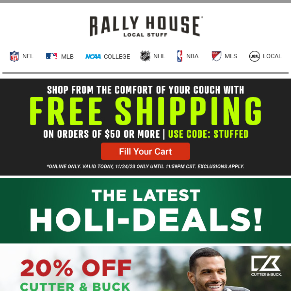 🚨 Game On: Rally House Black Friday Deals are HERE! 🎉🛍️