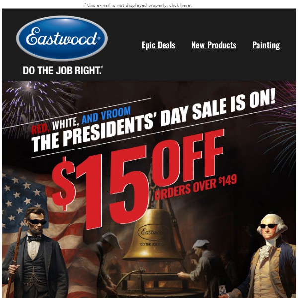 ➤ Exclusive President’s Day Sale!  