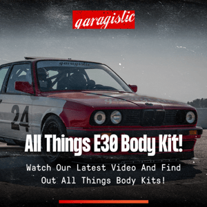 🎥 All Things E30 Body Kit - New Youtube Video Inside!