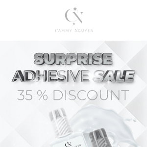 ADHESIVE SALE 35%OFF - 2 days only