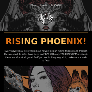 Selling Fast! NEW Rising Phoenix + 5 FREE 🎁