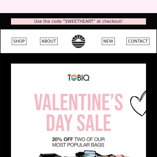 💕 20% off V-day SALE