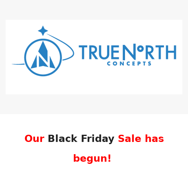 Our Black Friday Sale has begun!