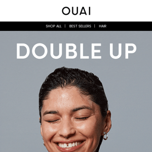 Double up on FREE products