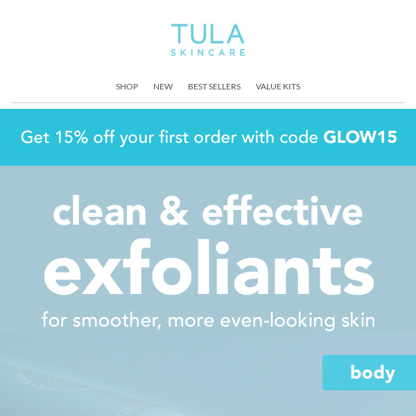 Get smoother, brighter-looking skin in seconds
