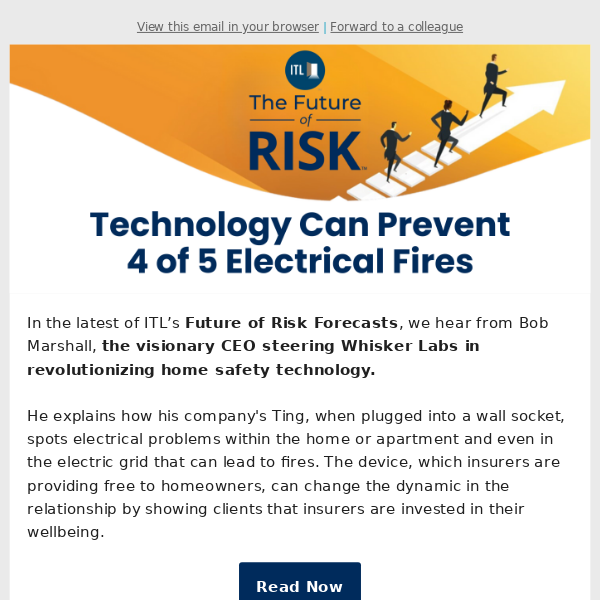 Read Now: Future of Risk Forecast - 'Technology Can Prevent 4 of 5 Electrical Fires'
