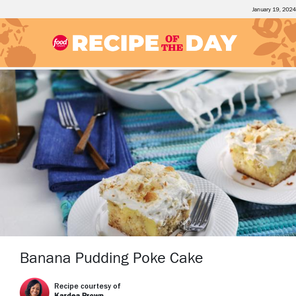 Kardea's Next-Level Take on Banana Pudding