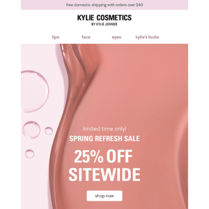 Spring Refresh Sale: 25% OFF SITEWIDE 🌞