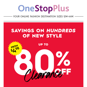 📣 Up to 80% off 