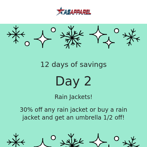 12 Days of Savings Day 2!