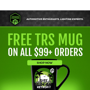 Score a Free TRS Mug - Limited Time