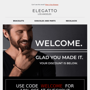 Welcome to Elegatto. 💫 Here’s Your Gift.