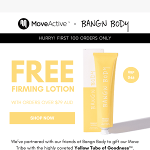 💛 FREE BANGN BODY LOTION 💛