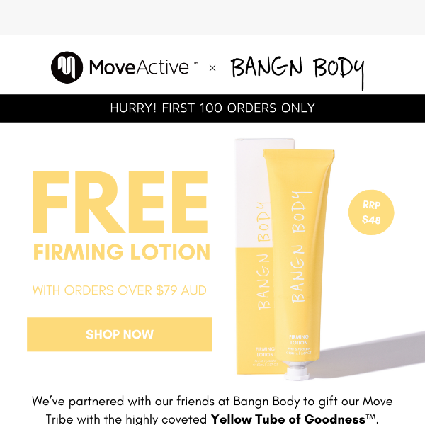 💛 FREE BANGN BODY LOTION 💛