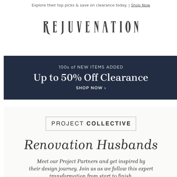 Meet the Renovation Husbands, our Project Collective Partners