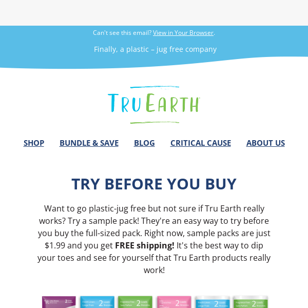 Not sure if Tru Earth is for you?