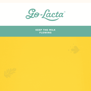 🤰 Nourish your body for lactation with Go-Lacta!