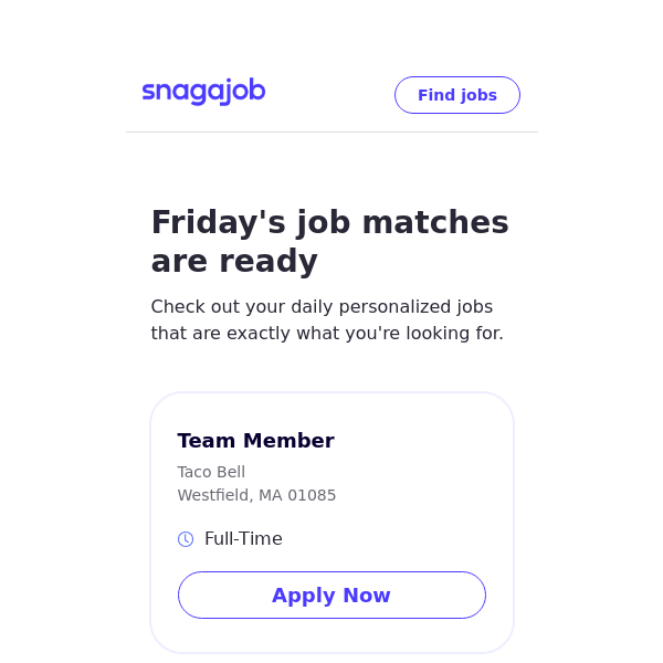 Personalized job matches for February 23, 2024